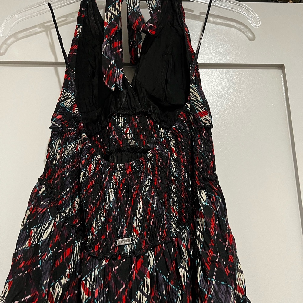 Chic Halter Neck Ruffle Dress - Picture 4 of 5